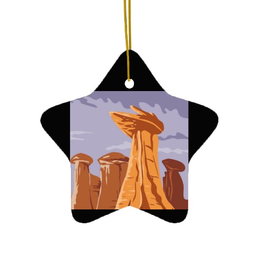 DESIGNAhShiSiePah Wilderness San Juan County New Ceramic Ornaments