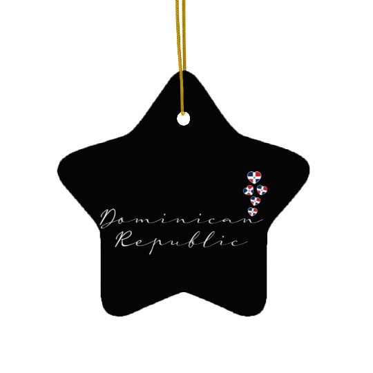 Dominican Republic Ceramic Ornaments