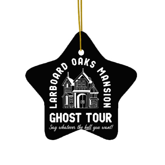 I Think You Should Leave Ghost Tour Ceramic Ornaments