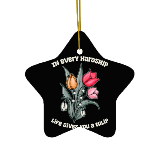 Tulip Gardening Cute Ceramic Ornaments