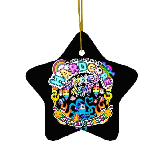 Hardcore Summer Camp Ceramic Ornaments