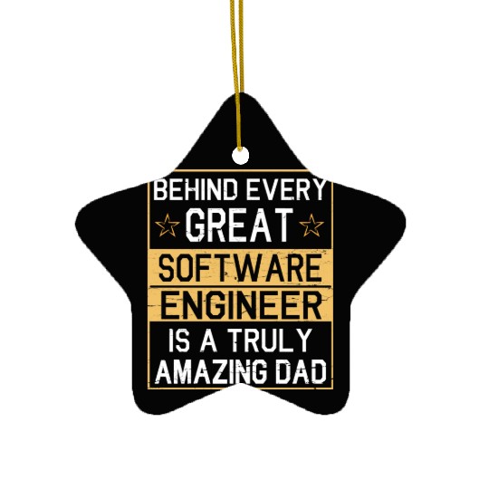 Behind Every Great Software Engineer Is A Truly Ceramic Ornaments
