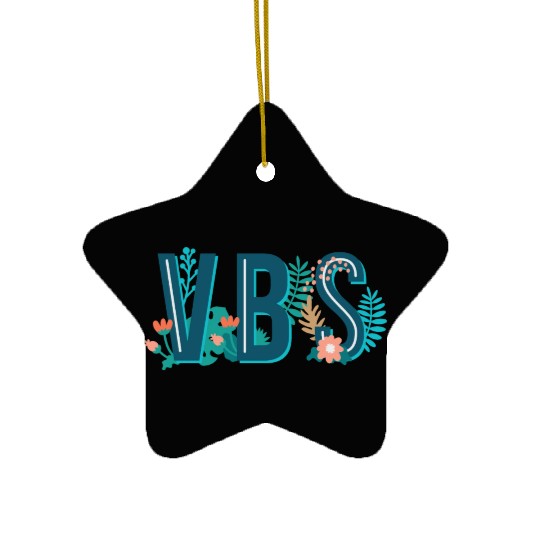 VBS Crew Summer Camp Bible Study Vacation Bible Ceramic Ornaments
