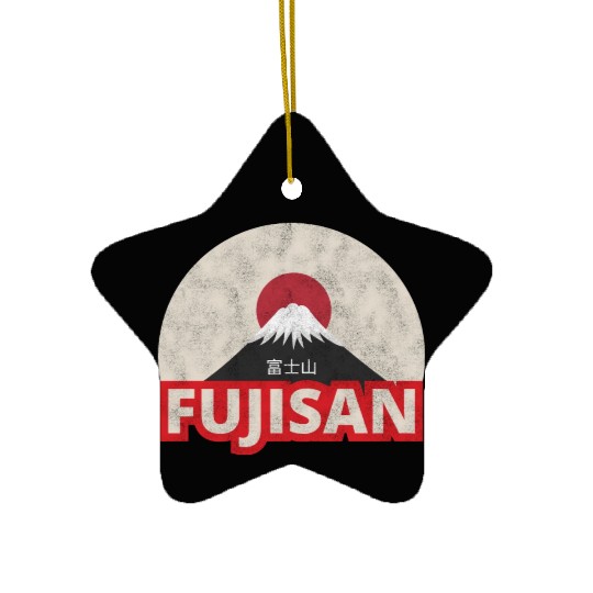 Japan Tokyo Mount Fuji Fujisan Ceramic Ornaments