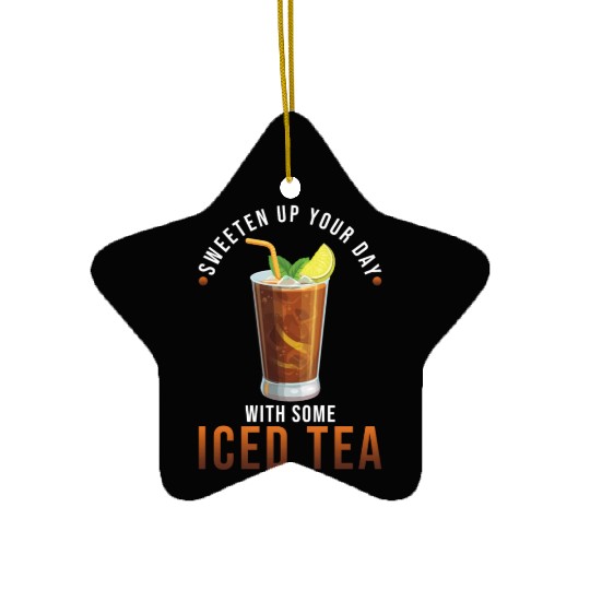 Iced Tea Drink Design Sweeten Up Your Day With Ceramic Ornaments