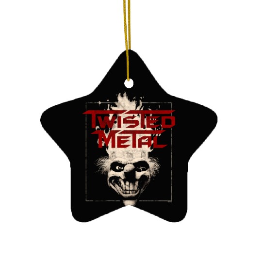 Twisted Metal Sweet Tooth Ceramic Ornaments