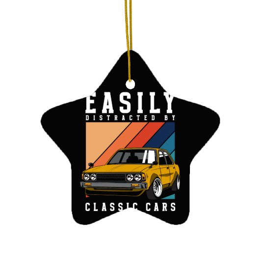 Car Mechanic Classic Ceramic Ornaments