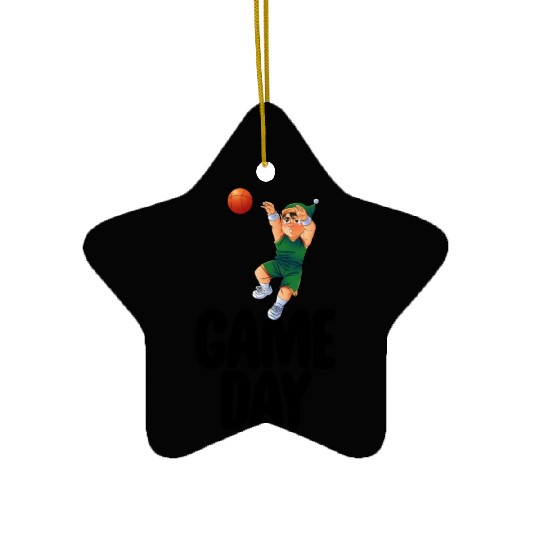 Game Day Ceramic Ornaments