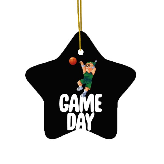 Game Day Ceramic Ornaments