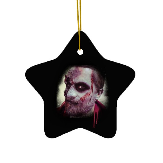 1 zombie Undead cannibal Horror Monster Ceramic Ornaments
