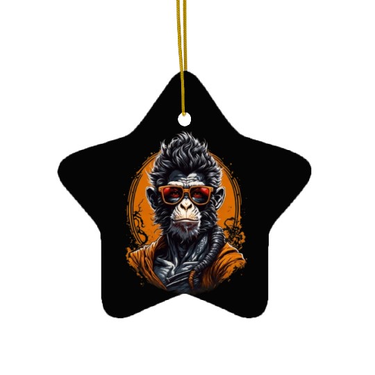 Stylish monkey Ceramic Ornaments