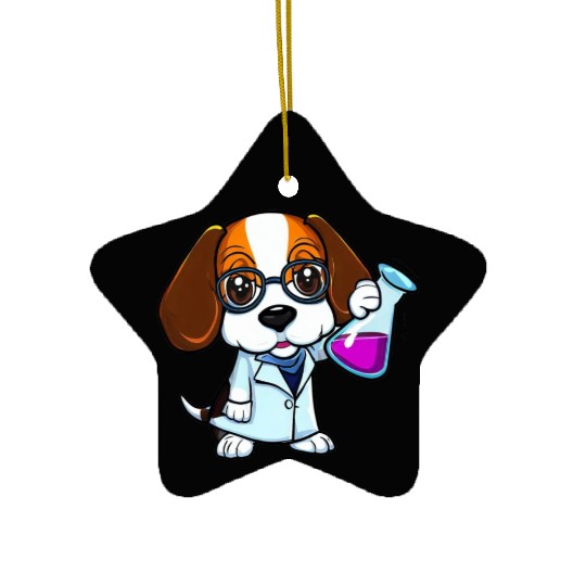 Beagle Puppy - Dexter Ceramic Ornaments