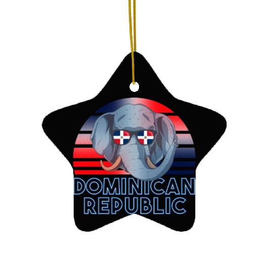 Dominican Republic Ceramic Ornaments