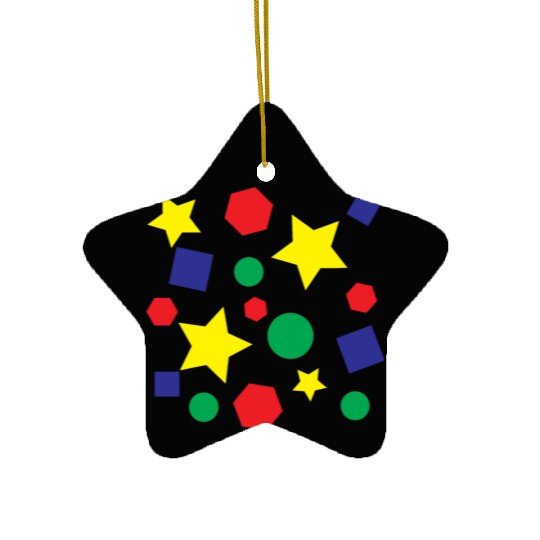 Ceramic Ornaments Includes patterns multi-colored