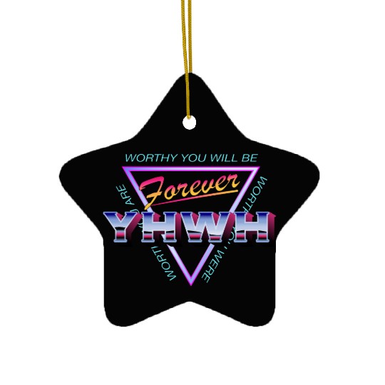 Forever YHWH Ceramic Ornaments