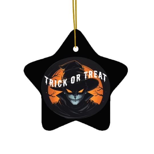 trick or treat Ceramic Ornaments