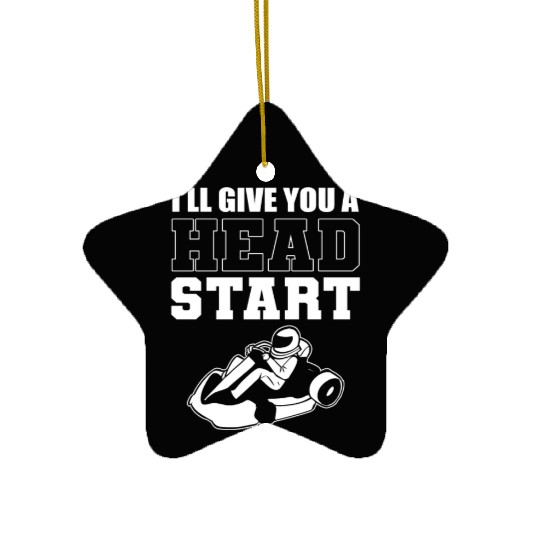 Head Start Sports Enthusiast Gift Ceramic Ornaments