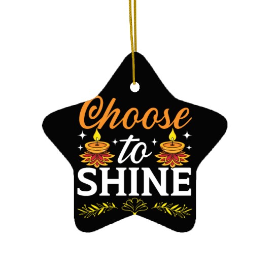 Happy Diwali Diwali Festival Indian Hindu Hinduism Ceramic Ornaments