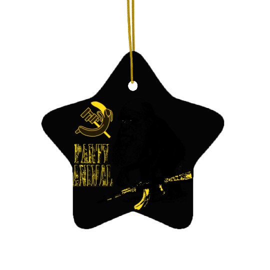 Party Animal! Ceramic Ornaments