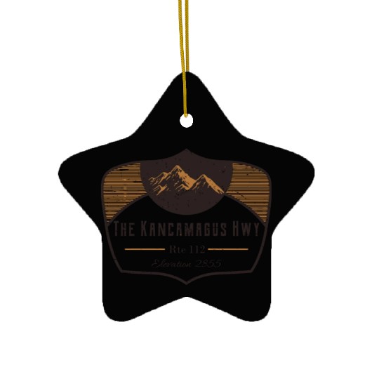 The Kancamagus Hwy New Hampshire Ceramic Ornaments