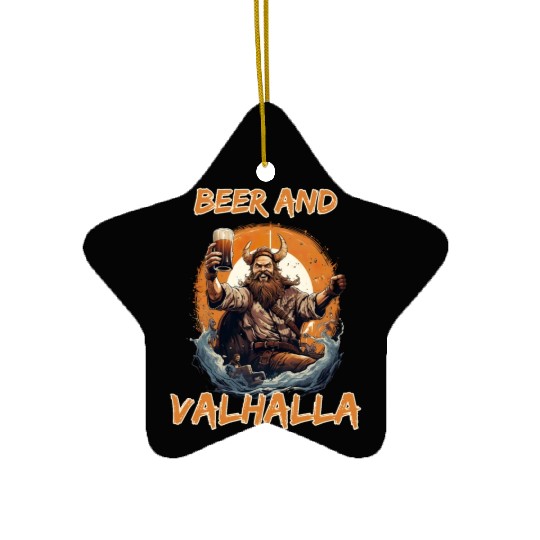 Viking World Tour Vikings Valhalla Odin for a Men Ceramic Ornaments