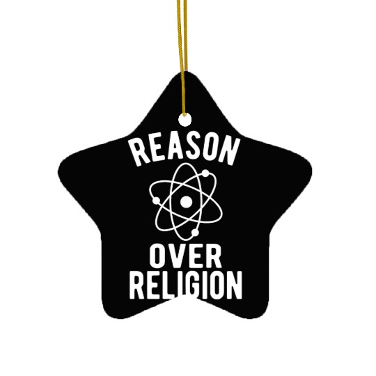 Atheist Atheism Anti Religion Securalism God Sucks Ceramic Ornaments