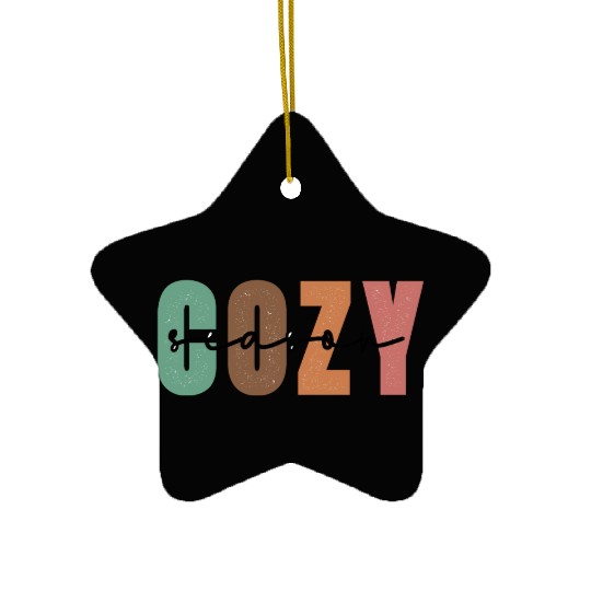 Cozy Season Ceramic Ornaments
