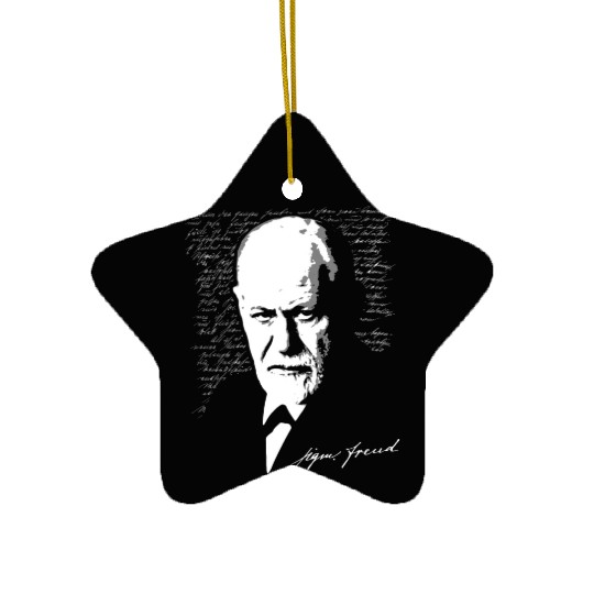 Sigmund Freud Ceramic Ornaments