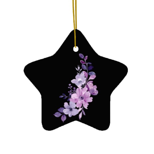 Lavender beautyfull desing Ceramic Ornaments for girl