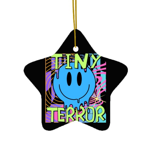Tiny Terror Streetwear Ceramic Ornaments All Neon Colors
