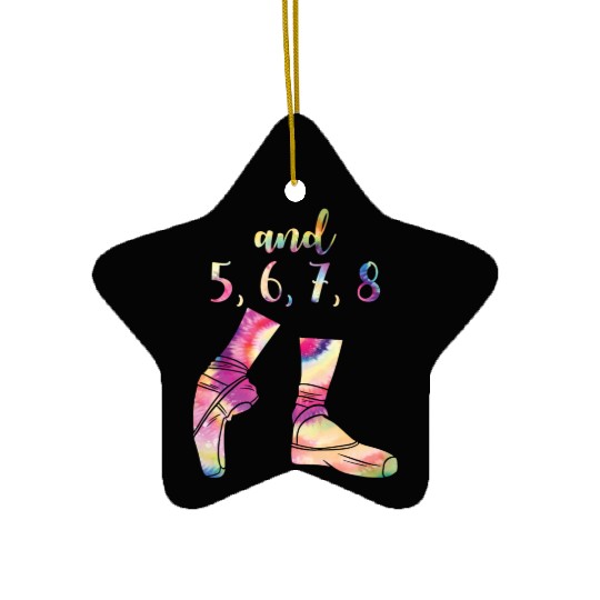 Ballet Vintage And 5,6,7,8 Ballarina Ballet Girl Ceramic Ornaments