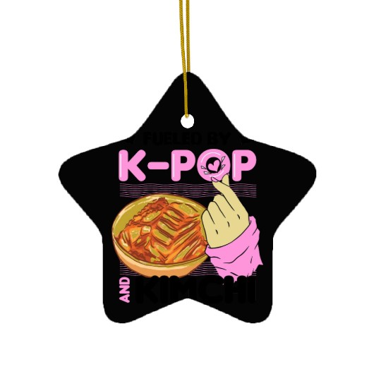 Kimchi Lovers Korean Cuisine Food Gifts Ceramic Ornaments