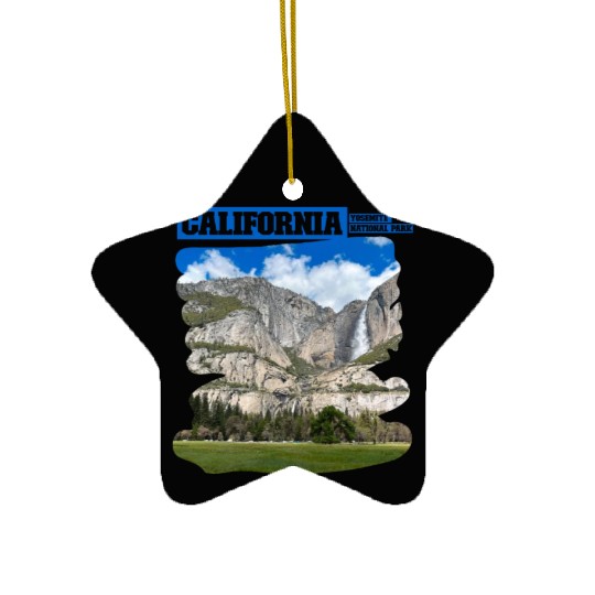 California Yosemite National Park Ceramic Ornaments