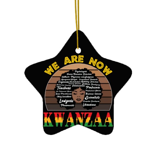 Celebrating All Passions with Kwanzaa Pride Ceramic Ornaments