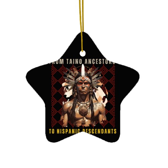 From Taíno Ancestors to Spanish Descendants Ceramic Ornaments