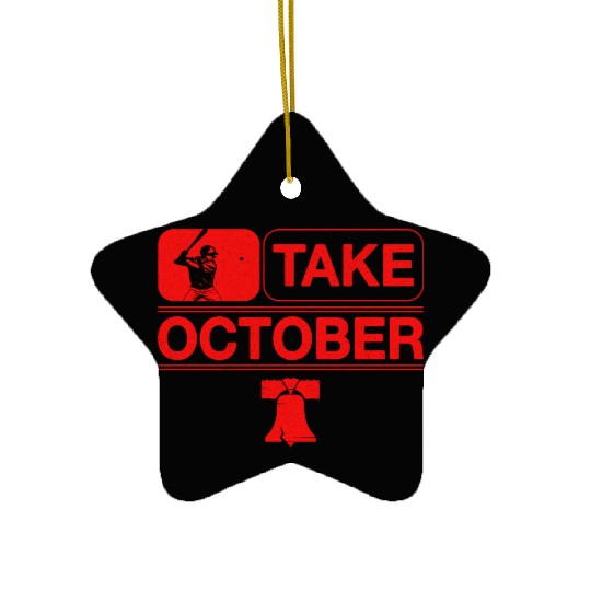 Philadelphia Take October Philly Vintage Ceramic Ornaments