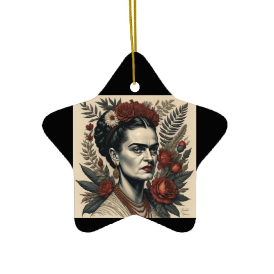 frida khalos Mug,Frida Khalo flower mug Ceramic Ornaments
