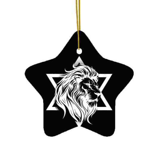 I STAND WITH ISRAEL Ceramic Ornaments