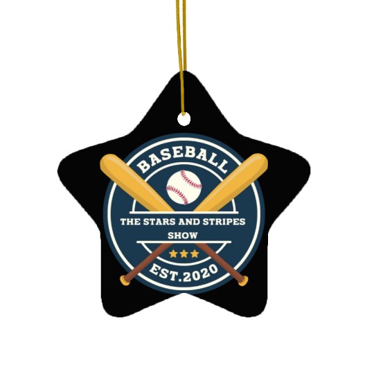 The stars and stripes shows Ceramic Ornaments