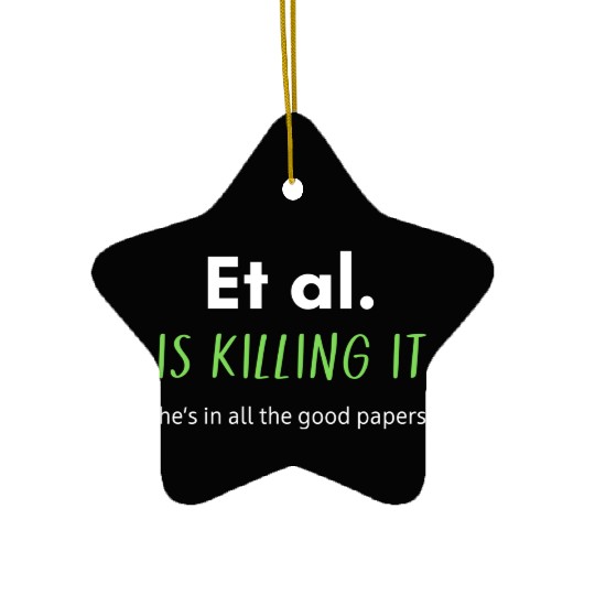 Green Et al Ceramic Ornaments