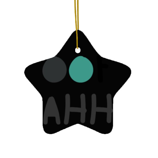 Funny Goofy Ahh Ceramic Ornaments