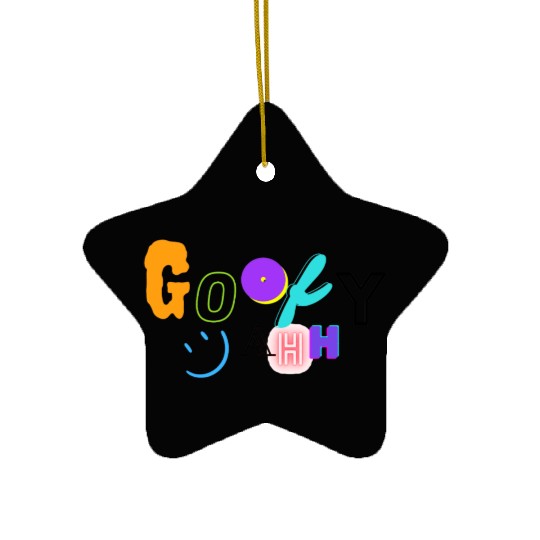 Funny Goofy Ahh Ceramic Ornaments