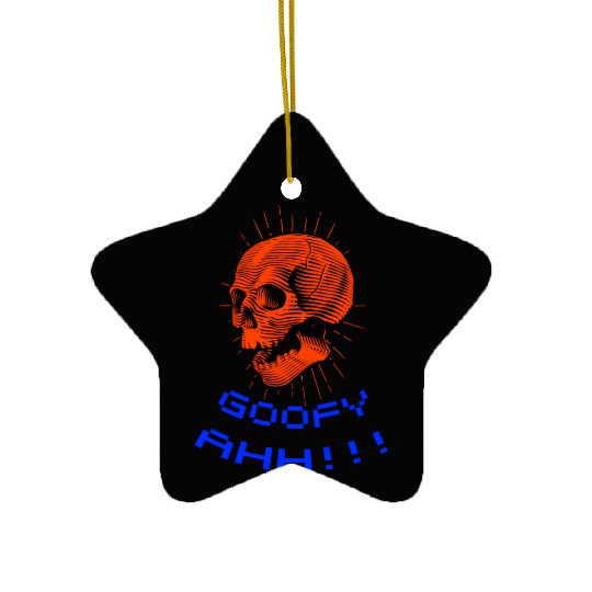 Goofy Ahh Ceramic Ornaments