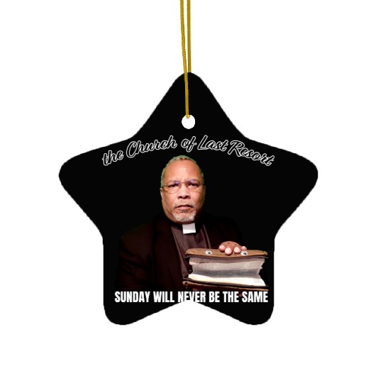 Sunday Will Never Be The Same Ceramic Ornaments