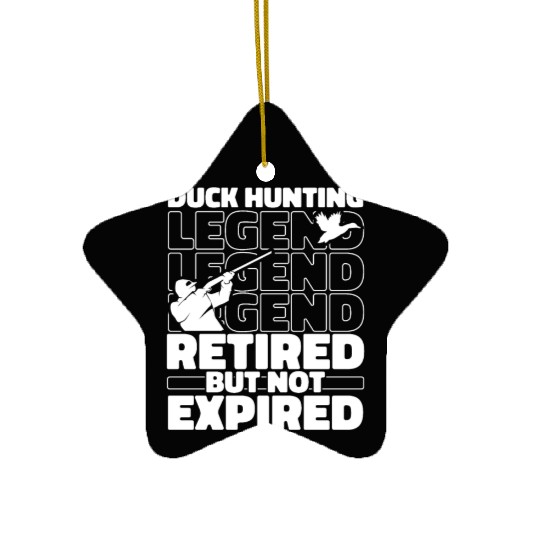 Duck Hunting Retired Ceramic Ornaments