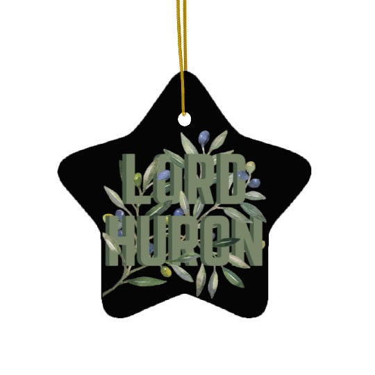 Lord Huron Olive Branch Ceramic Ornaments