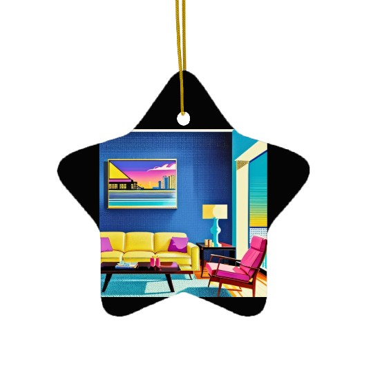 Summer Afternoon Ceramic Ornaments