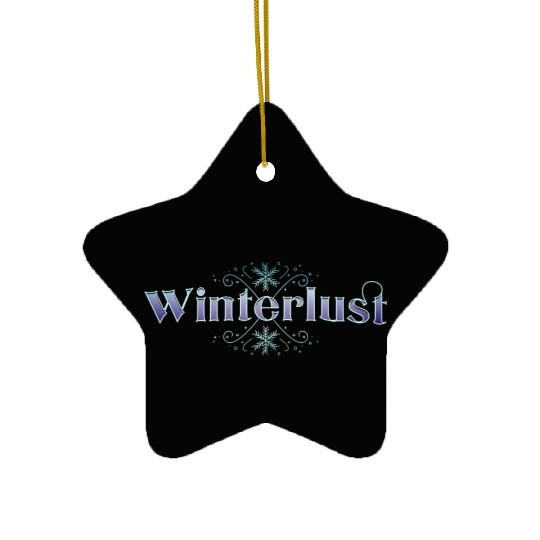 Winterlust Purple Ceramic Ornaments