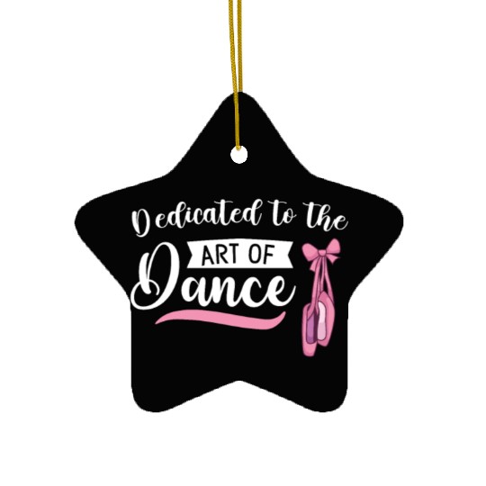 Ballet Ballerina Dance Dancer Dancing Ballet Gift Ceramic Ornaments