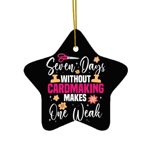 Cardmaker Scrapbooking Cardmaking Kits for Adults Ceramic Ornaments